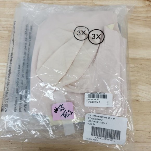 Rhonda Shear 2-Pack Reversible Body Bra, Style#9599, - Picture 5 of 5